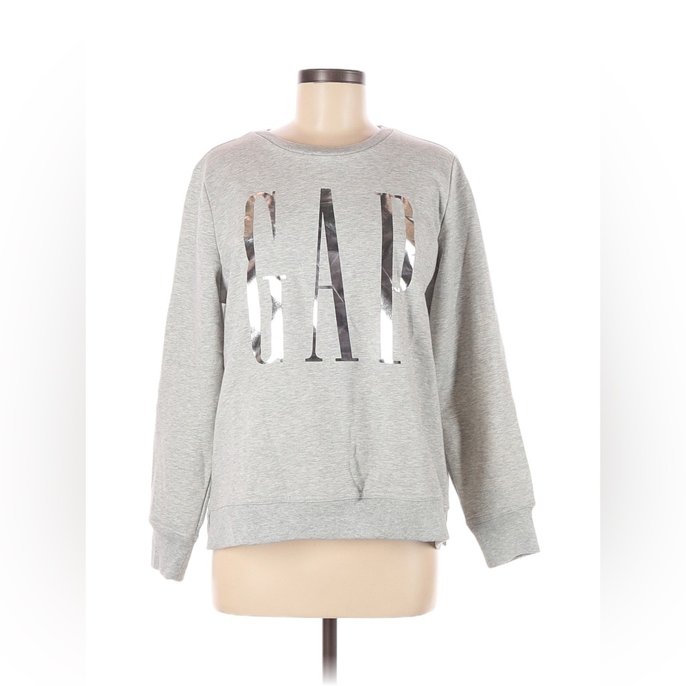 NEW Grey Gap Crewneck Sweatshirt